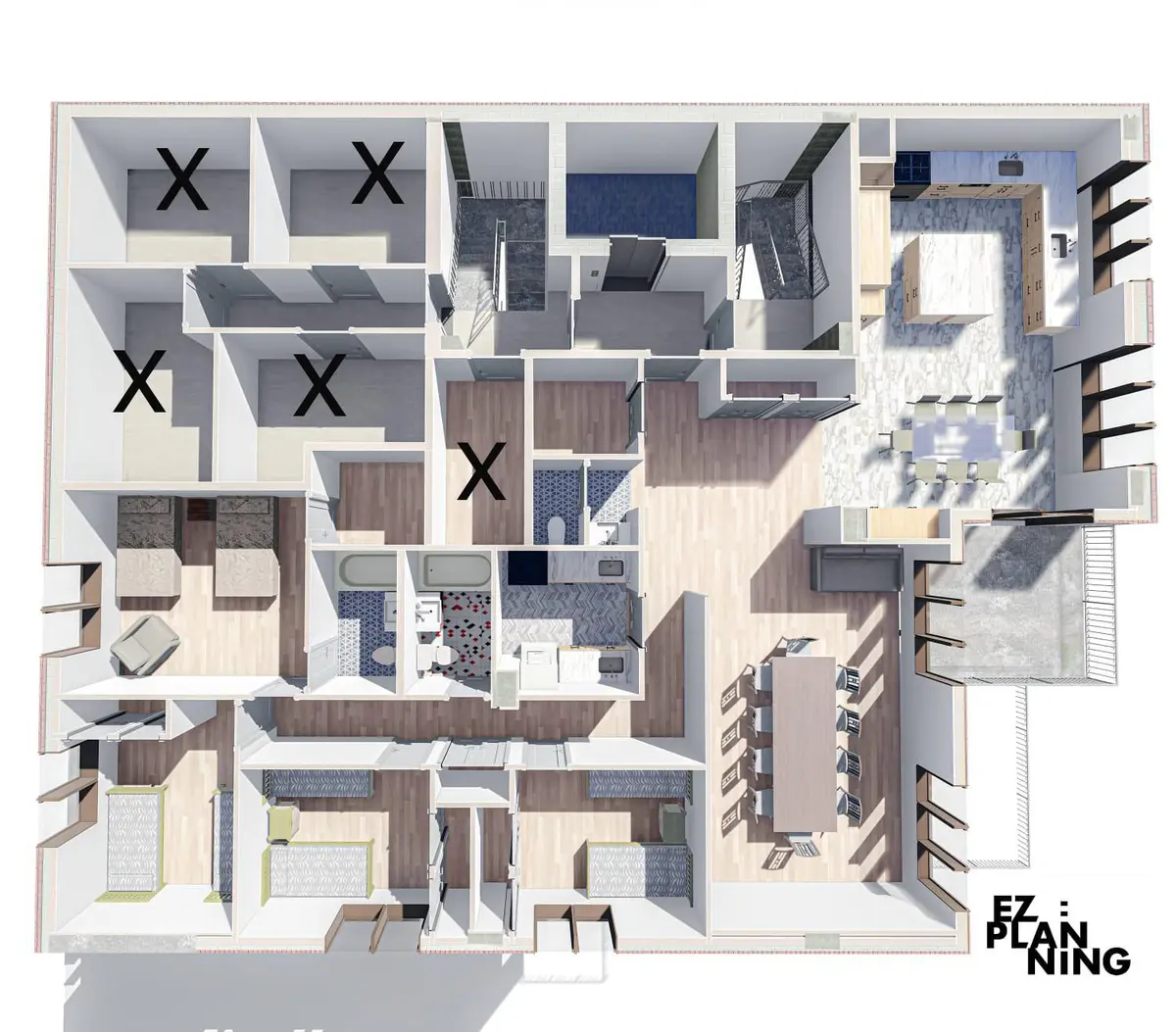 Harrison Ave & Bartlett street Brooklyn NY 11206 (Top floor + Rooftop)
