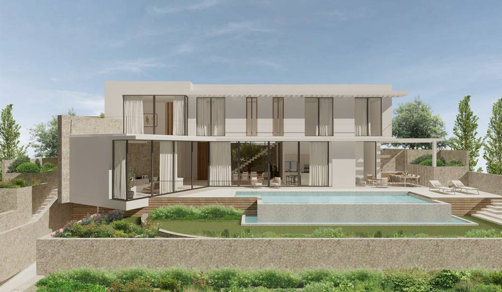 Fantastic Villa with Sea View in Cala Llamp #MAL/LOV, Mallorca, 