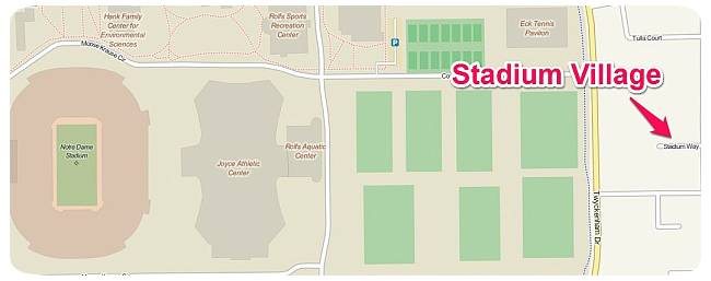Stadium Village Location