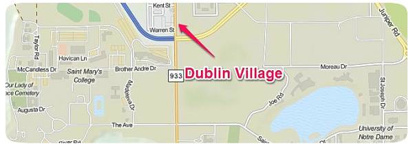 Dublin Village Location