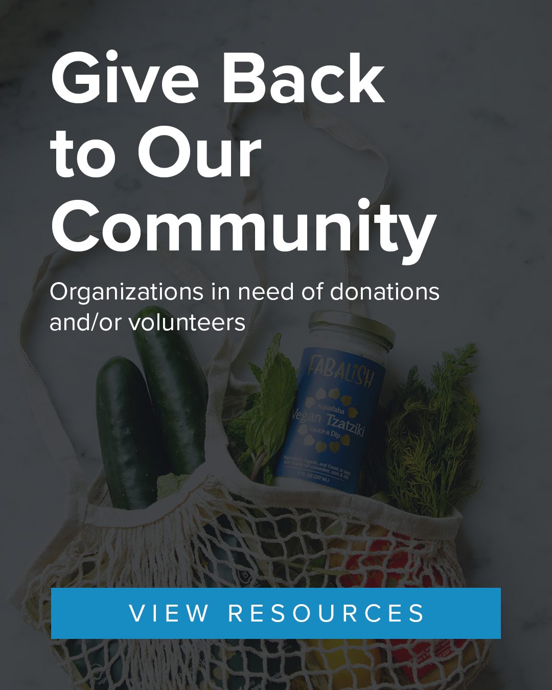 Give Back to Our Community