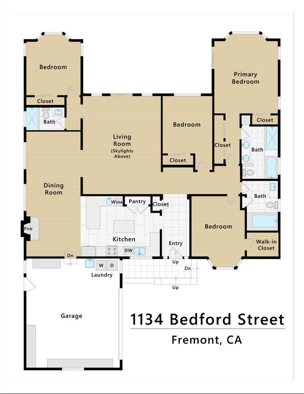 1134 Bedford St, Fremont, CA 94539