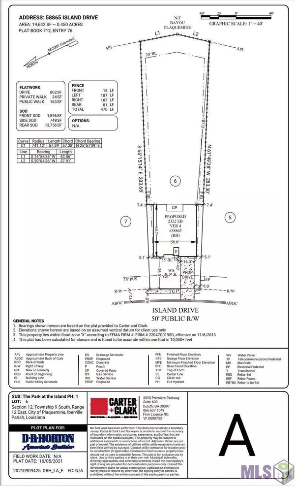 58825 ISLAND DR, Plaquemine, LA 70764