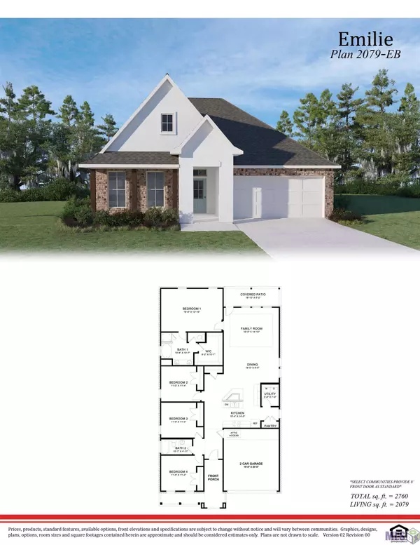 5432 HERON LANDING DR, Baton Rouge, LA 70816