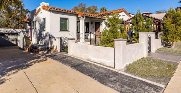 Single Storey, Spanish Style Home in San Diego, CA