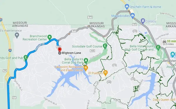 Wigtown Lane, Bella Vista, AR 72715