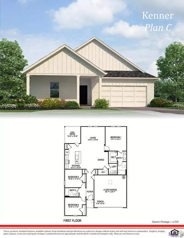 13402 BELLACOSA AVE, Baton Rouge, LA 70817
