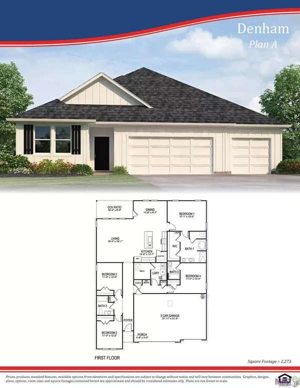 12805 CATALPA AVE, Denham Springs, LA 70726