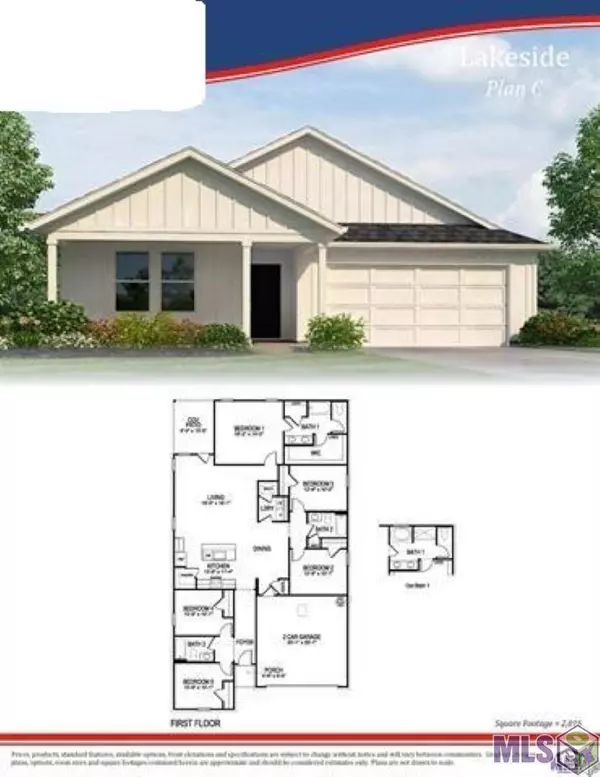 12853 CATALPA AVE, Denham Springs, LA 70726