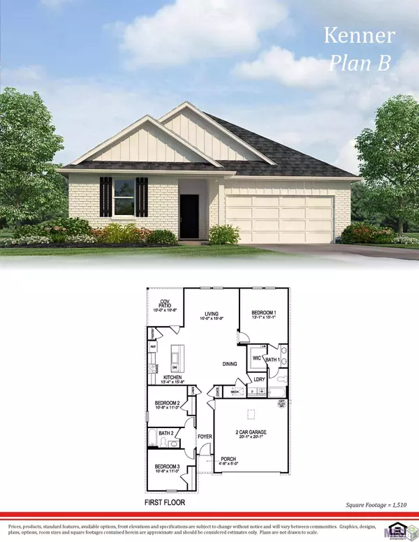 13403 BELLACOSA AVE, Baton Rouge, LA 70817