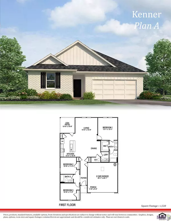 21444 BELMONT CLUB BLVD, Denham Springs, LA 70706