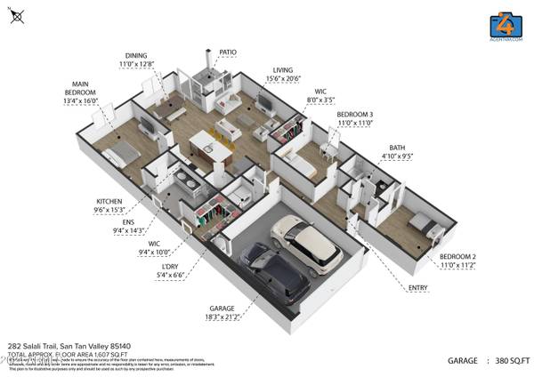 282 W SALALI Trail, San Tan Valley, AZ 85140