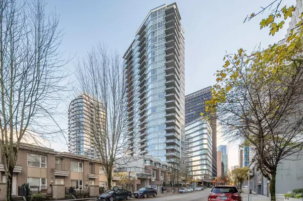 exterior view of the cielo building at 1205 west hastings street in coal harbour
