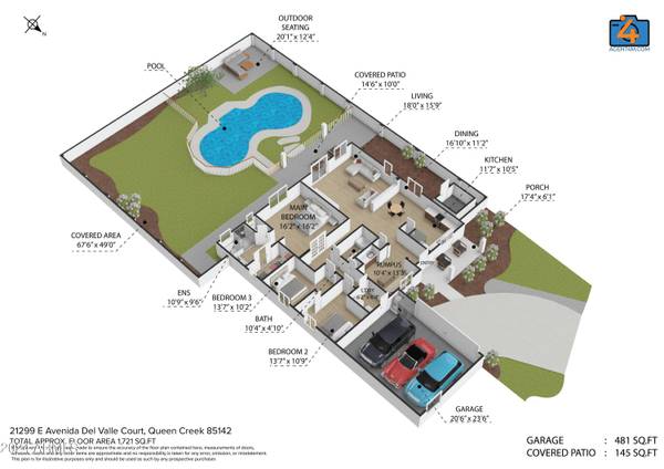 21299 E AVENIDA DEL VALLE Street, Queen Creek, AZ 85142