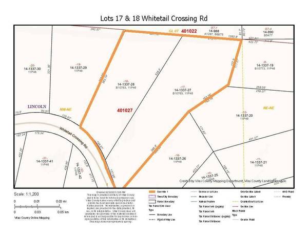 17 & 18 WHITETAIL CROSSING RD, Eagle River, WI 54521