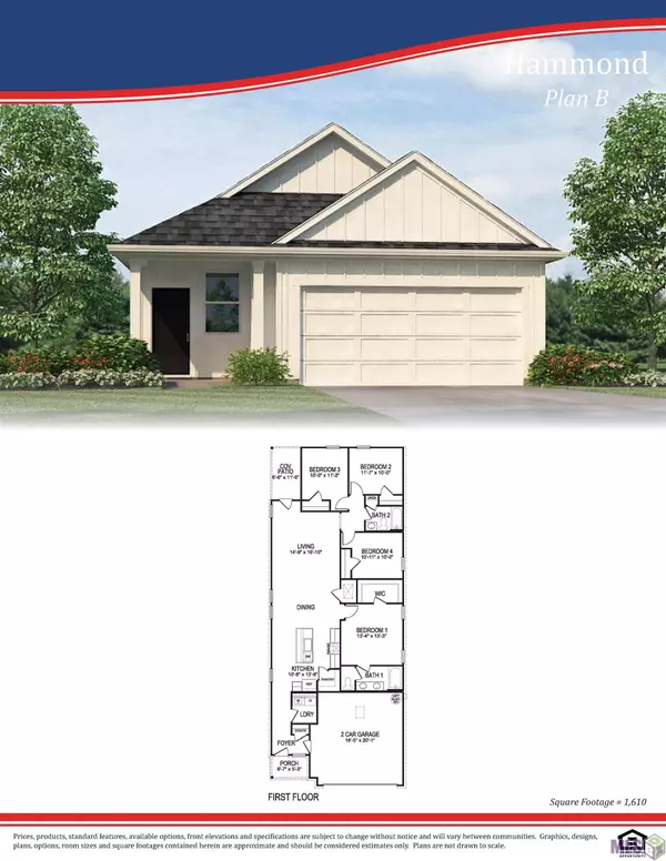 1310 DRAGO DR, Baton Rouge, LA 70820