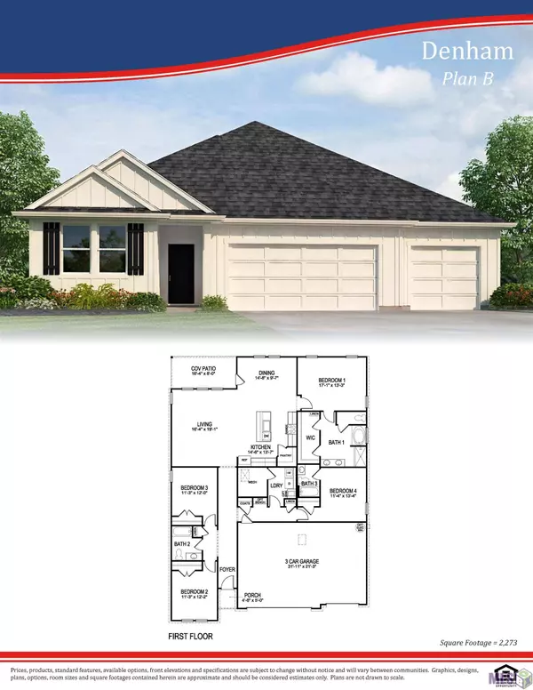 12145 PARC EDGE AVE, Baton Rouge, LA 70816