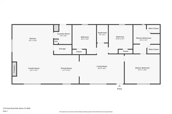 173 Private Road 4443, Rhome, TX 76078