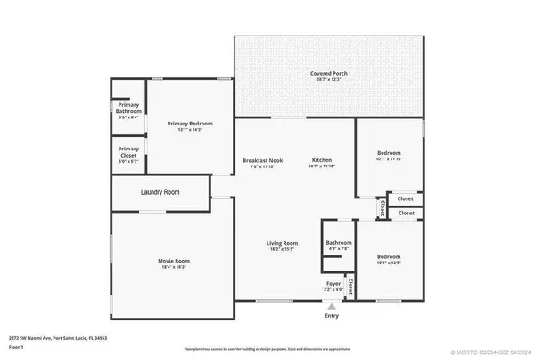 2372 SW Naomi AVE, Port Saint Lucie, FL 34953