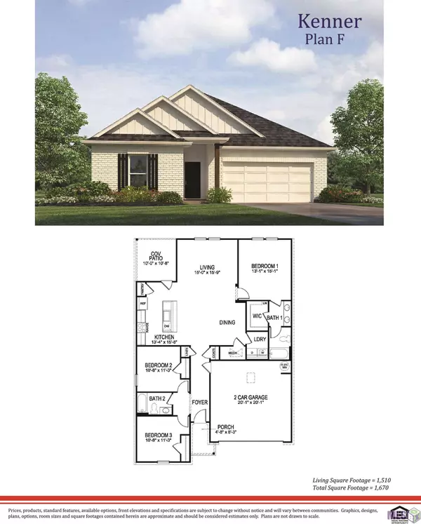 11580 DERBY DR, Denham Springs, LA 70726