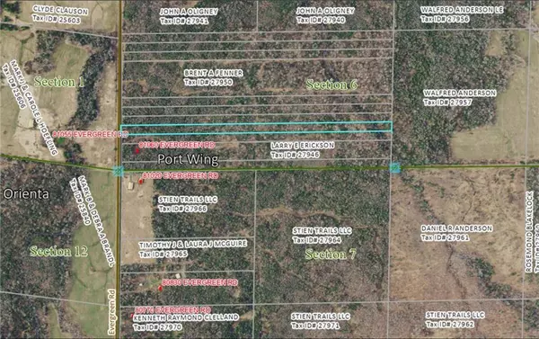 5.56 acres on Evergreen Road, Port Wing, WI 54865