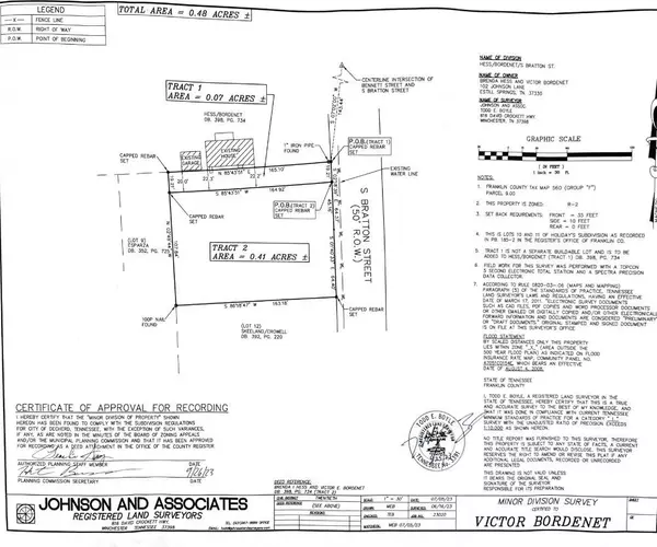 0 S Bratton St, Decherd, TN 37324