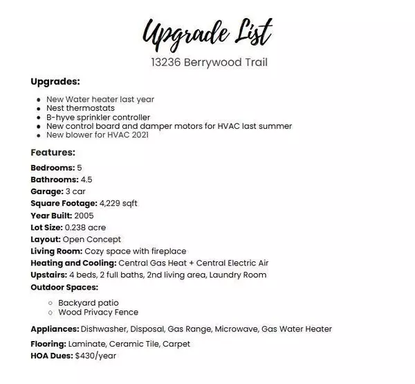 13236 Berrywood Trail, Fort Worth, TX 76244