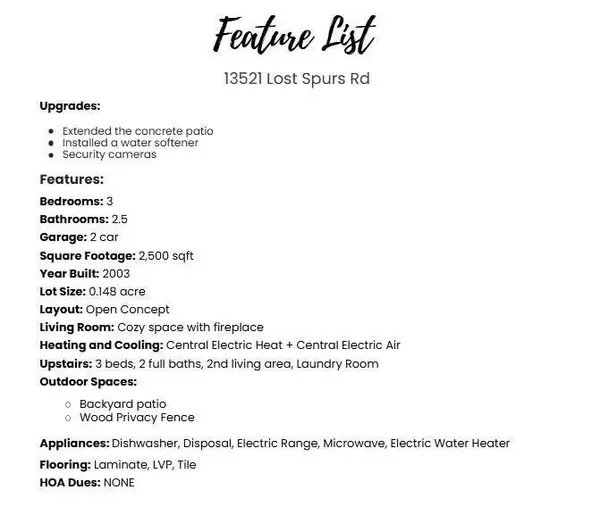 13521 Lost Spurs Road, Fort Worth, TX 76262