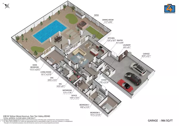 618 W YELLOW WOOD Avenue, Queen Creek, AZ 85140