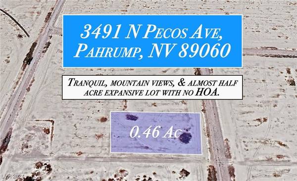 3491 N Pecos Avenue, Pahrump, NV 89060