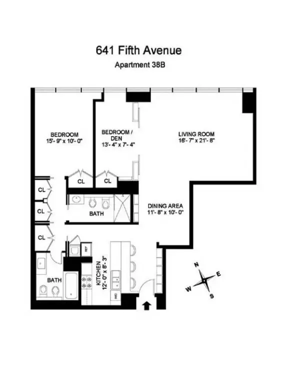 641 5th Avenue #38B, Manhattan, NY 10022