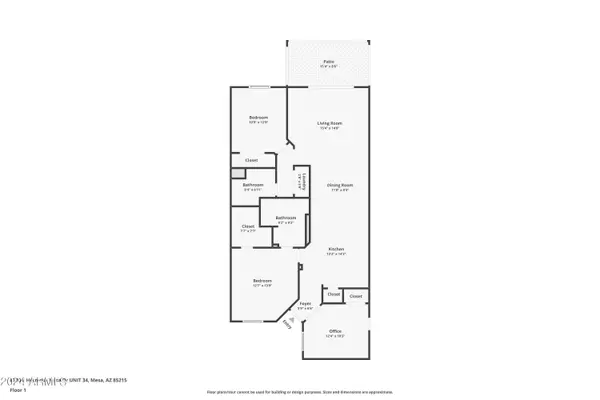 6730 E HERMOSA VISTA Drive #34, Mesa, AZ 85215