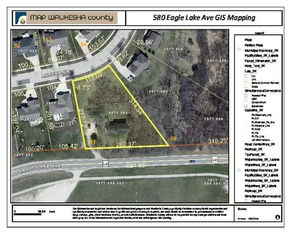 580 Eagle Lake AVENUE, Mukwonago, WI 53149