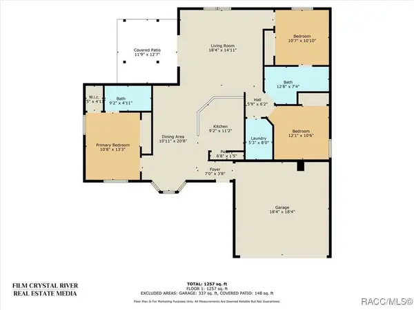 2625 W Rutland DR, Citrus Springs, FL 34434