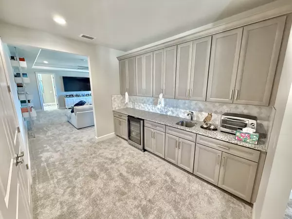 Upstairs Living Room of new construction home in Shelter Cove. Flagler Beach, FL.