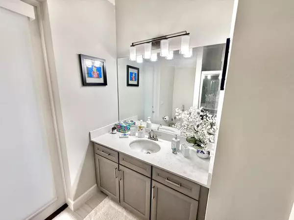 guest bathroom in new construction home in Shelter Cove. Flagler Beach, FL.