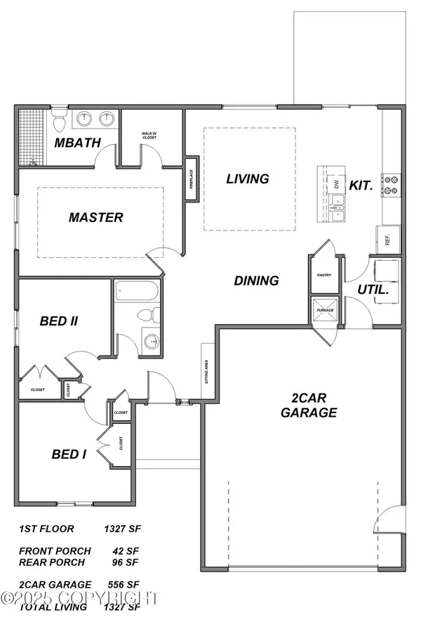 2295 N Skye CIR, Houston, AK 99652