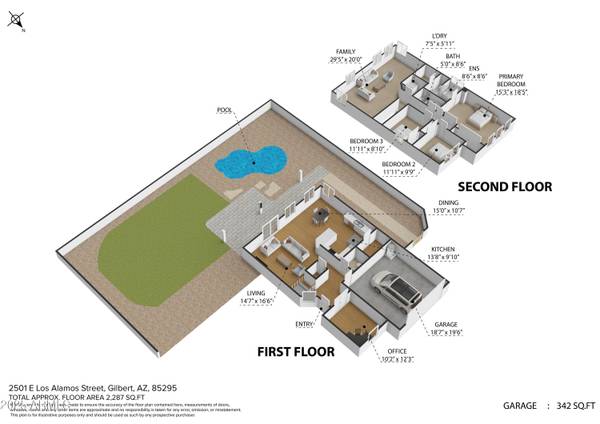 2501 E LOS ALAMOS Street, Gilbert, AZ 85295