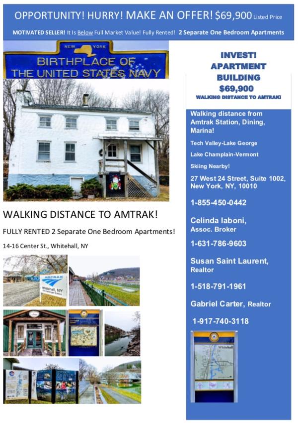 14-16 Center Street, Whitehall, NY 12887