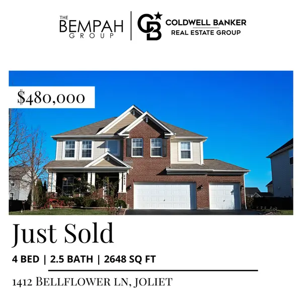 🎉 Just Sold! 🎉A warm congratulations to Michael Bempah on successfully closing the sale of this stunning property! 🏠🔑 Located at 1412 Bellflower Ln in Joliet, this magnificent home has found its proud new owners. 🎊