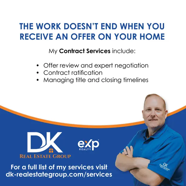 Receiving offers on your home is exciting! Choosing the right offer can get tricky - I will be there to guide you every step of the way!

Can I Interview for the Job to Be Your Agent? SCHEDULE AN INTERVIEW WITH ME!

DM or Call me at (639) 536-0401

For a full list of my services visit dk-realestategroup.com/services
