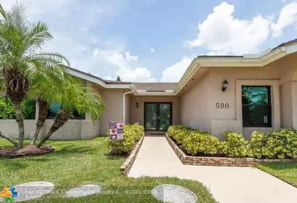 Weston, FL 33326,500 SW 168th Ter