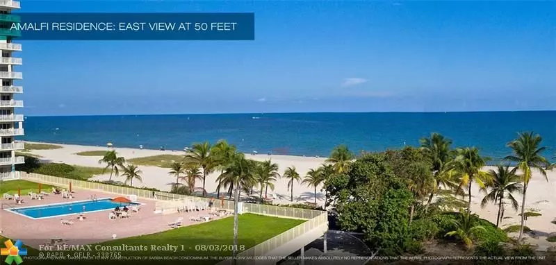 Pompano Beach, FL 33062,730 N Ocean Bl  #1501