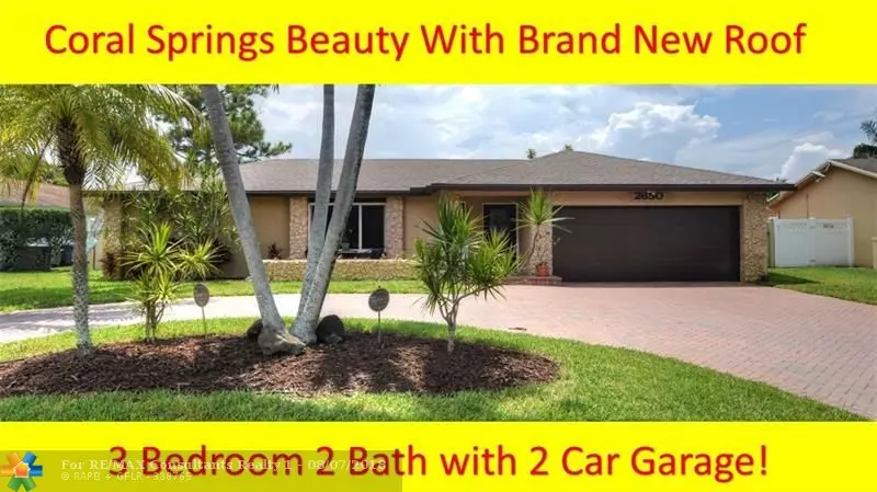 2650 NW 98th Way, Coral Springs, FL 33065