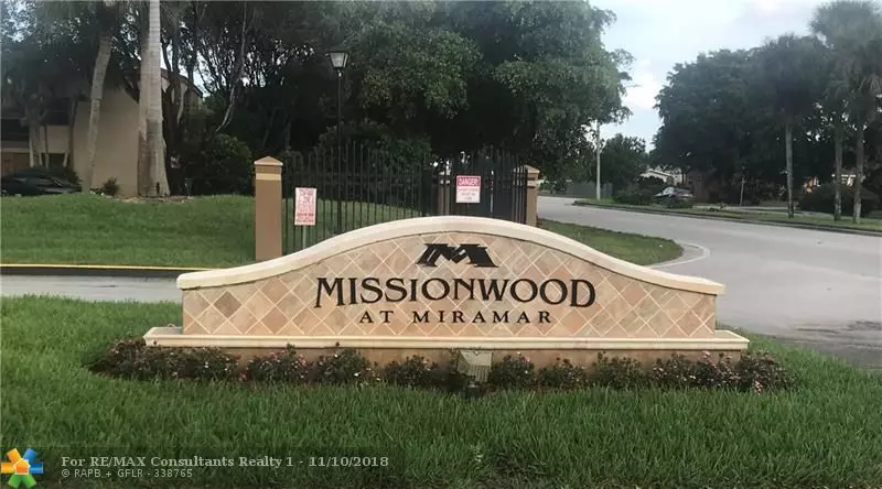 8433 W Missionwood Dr  #D-13, Miramar, FL 33025