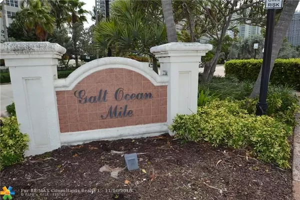 Fort Lauderdale, FL 33308,3550 Galt Ocean Dr  #1807