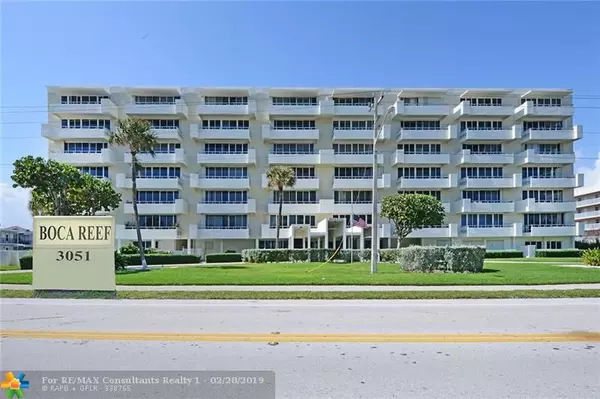 Boca Raton, FL 33432,3051 S Ocean Blvd  #302