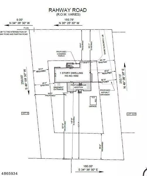 1660 RAHWAY RD, Scotch Plains Twp., NJ 07076