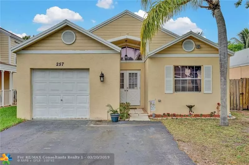 257 SW 159th Ave, Sunrise, FL 33326