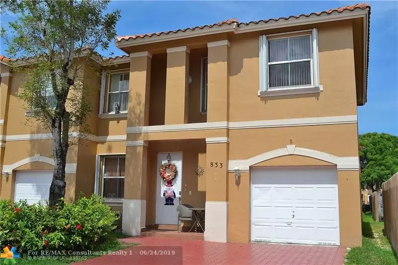 Pembroke Pines, FL 33028,833 NW 135th Ave  #833